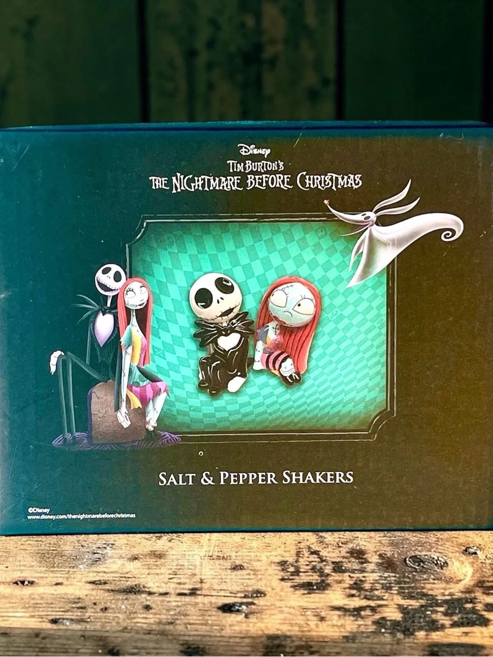 New Jack Skellington Sally Nightmare Before Christmas salt & pepper shakers